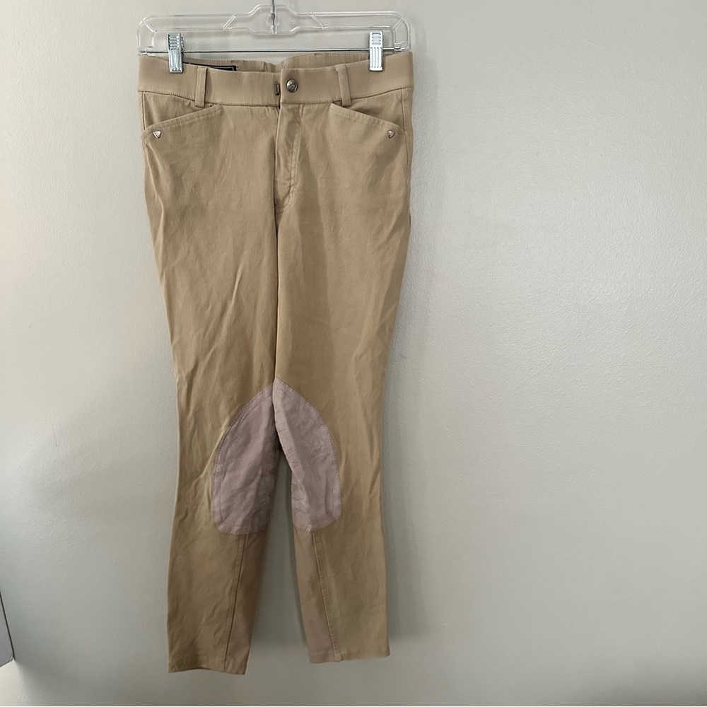 Ariat tan breeches Girl 16
